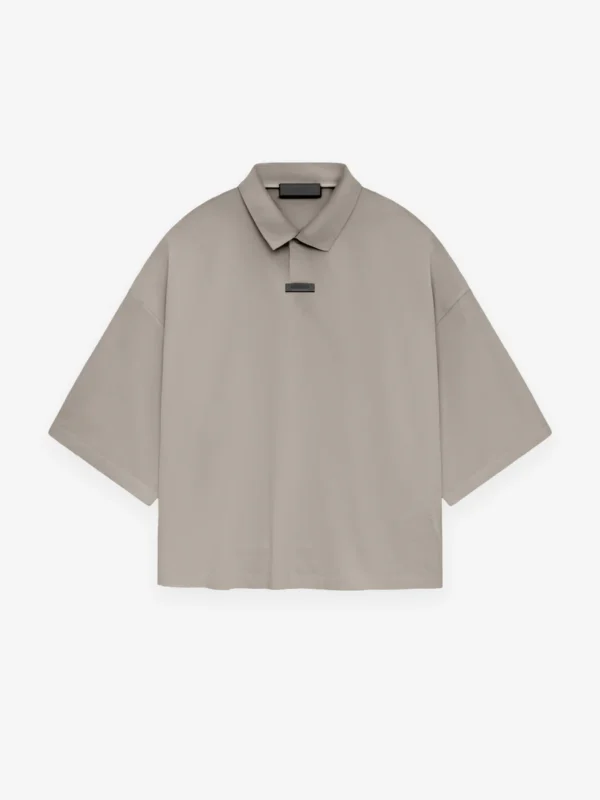 Fear Of God Women's Pique Cropped Polo