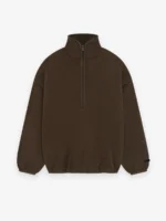 Essentials Brushed Half Zip Pullover