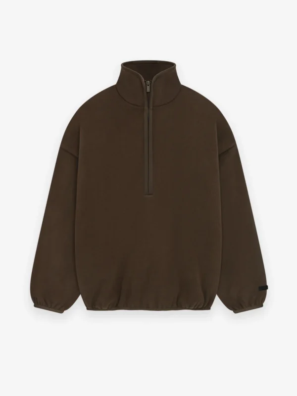 Essentials Brushed Half Zip Pullover