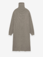 Women's Waffle Knit Turtleneck Dress