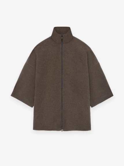 Fear Of God Brushed Wool Cashmere Short Sleeve Jacket