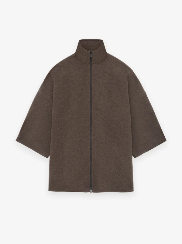 Fear Of God Brushed Wool Cashmere Short Sleeve Jacket