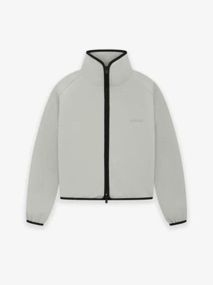 FEAR OF GOD ATHLETICS Womens Suede Fleece Track Jacket